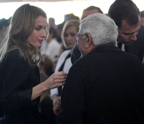 Los Príncipes de Asturias presiden el funeral de Estado por las víctimas de Lorca