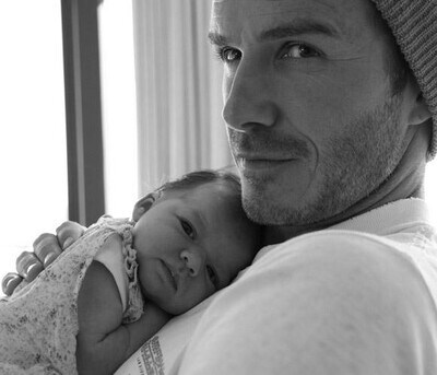 Harper, la ‘pequeña’ protagonista del Twitter de David y Victoria Beckham