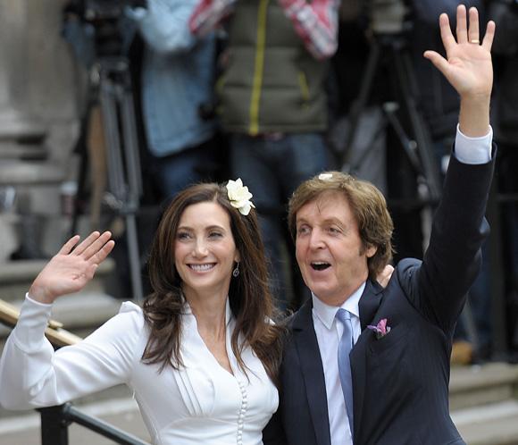 Paul McCartney compone una canción especial para su boda con Nancy Shevell