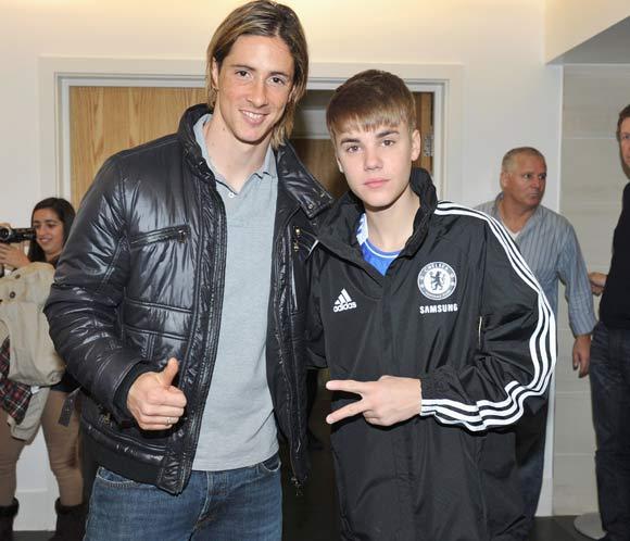 ¿Qué hacían Fernando Torres y Justin Bieber juntos en Inglaterra?