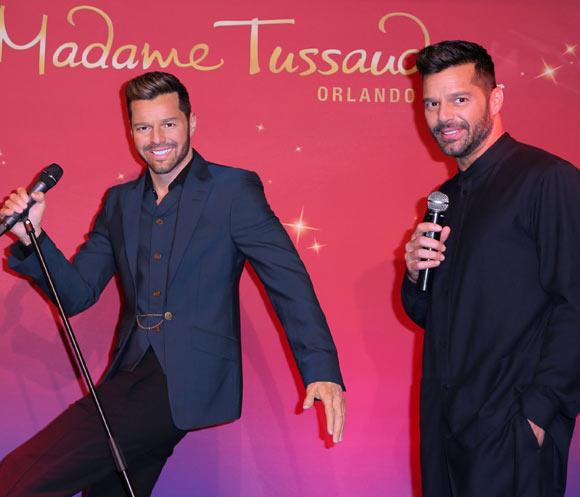 Ricky Martin ya conoce a su doble de cera en Las Vegas
