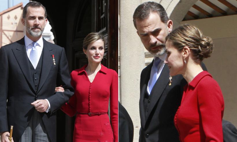 La reina Letizia vuelve a sorprender con su 'look' en la entrega del Premio Cervantes
