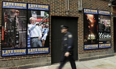 El popular presentador David Letterman dice adiós a la televisión por todo lo alto