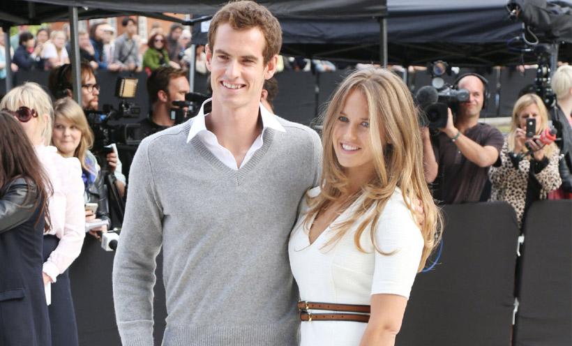 El tenista Andy Murray y su mujer Kim Sears están esperando su primer hijo 