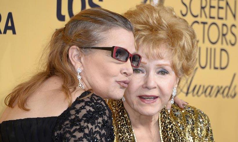 La familia de Carrie Fisher y Debbie Reynolds planea un funeral conjunto
