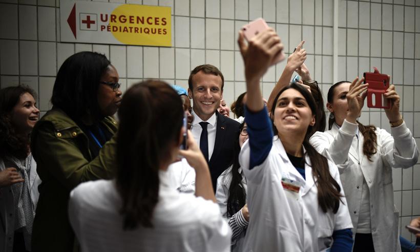 Emmanuel Macron, mejor que el 'doctor sexy' de 'Anatomía de Grey'
