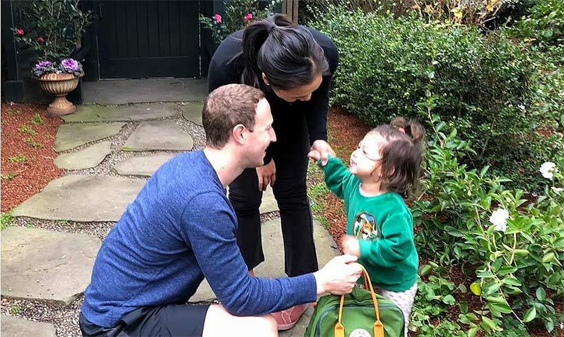 La hija mayor de Mark Zuckerberg se prepara para su primer día de colegio