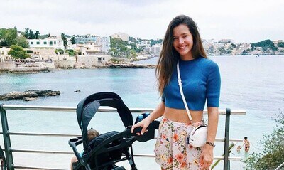 ¡De China a Mallorca! Malena Costa, Mario Suárez y sus hijos, días de relax en la tierra de ella