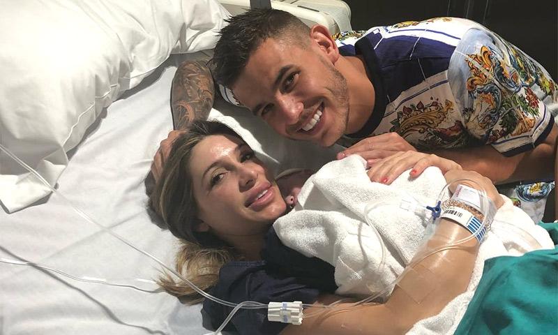 Lucas Hernández se convierte en padre por primera vez