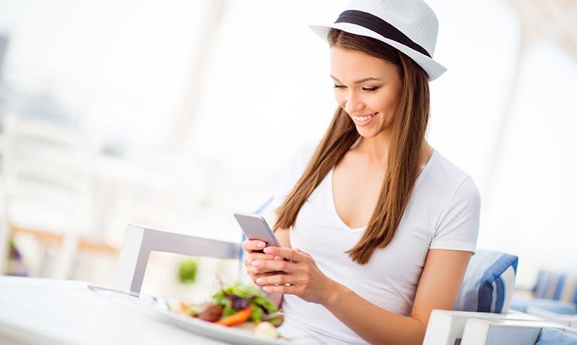 ¿Sabías que tu móvil puede sabotear tu dieta para perder peso?