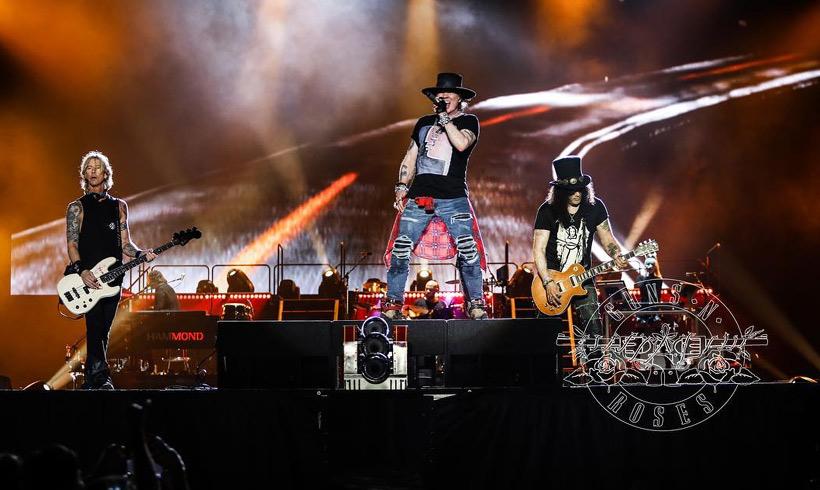 Guns n' Roses terminan un concierto antes de tiempo por enfermedad de Axl Rose