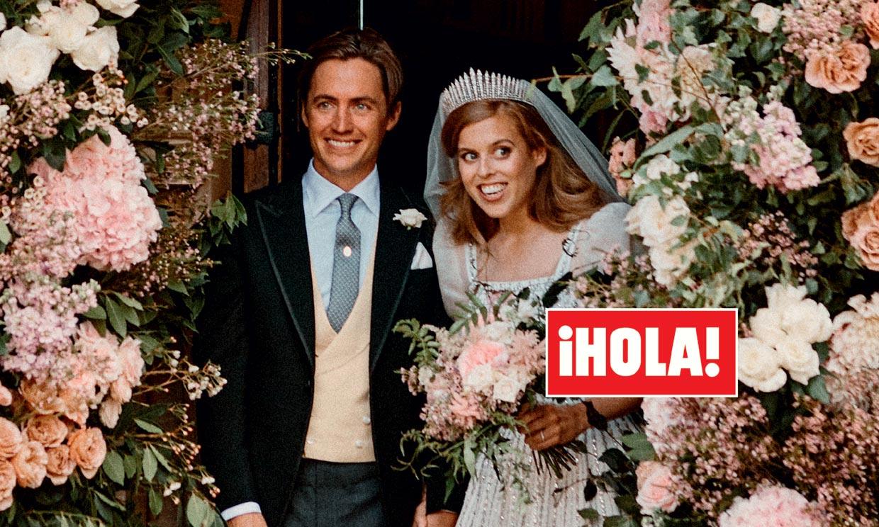 En ¡HOLA!: Beatriz de York, la boda sorpresa que ha hecho historia en la Familia Real británica