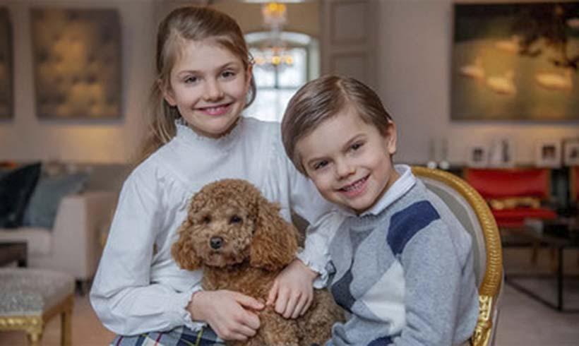 La princesa Estelle de Suecia cumple 9 años