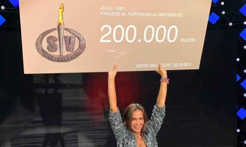 Olga Moreno se alza con la victoria de 'Supervivientes 2021'