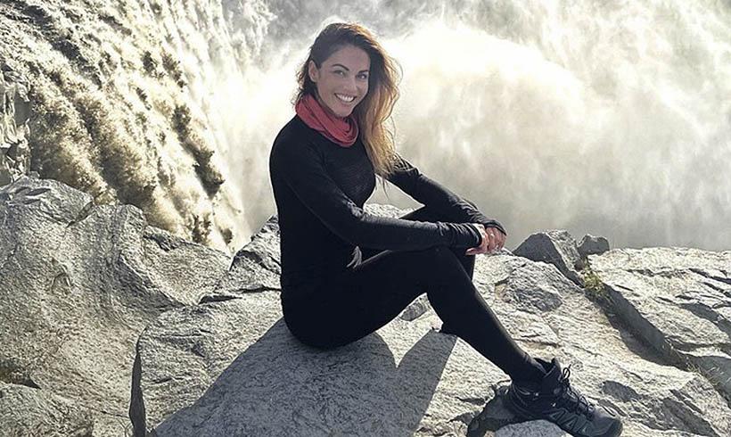 De la playa a los glaciares: ¿con quién se ha ido Lara Álvarez de viaje?