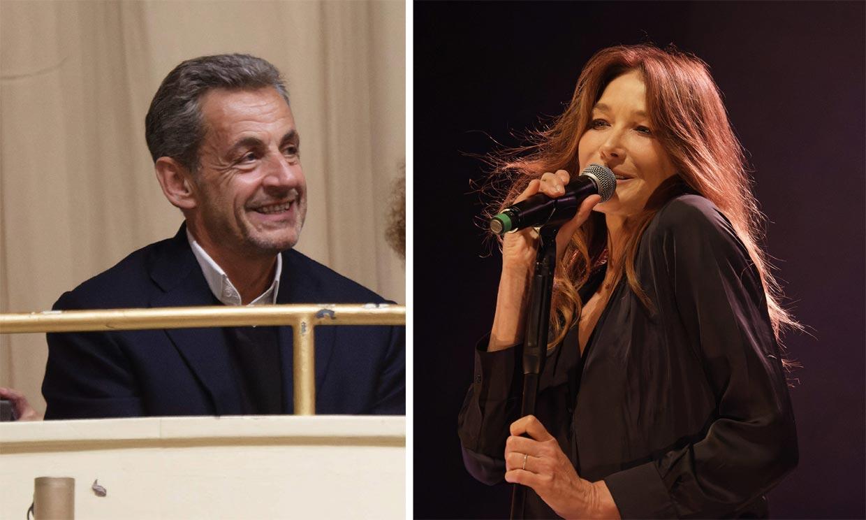 El gesto que resume un 'flechazo' de trece años entre Nicolas Sarkozy y Carla Bruni