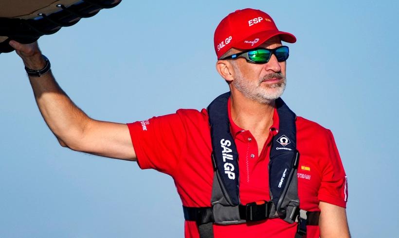 Don Felipe, uno más en la competición de catamaranes voladores más rápidos del mundo