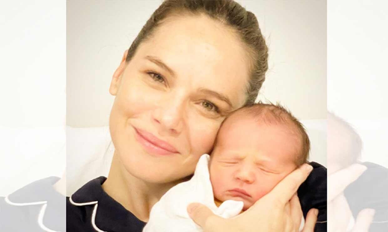¡Bienvenido Lorenzo! La actriz argentina Luz Cipriota presenta a su primer hijo con esta tierna sesión de fotos