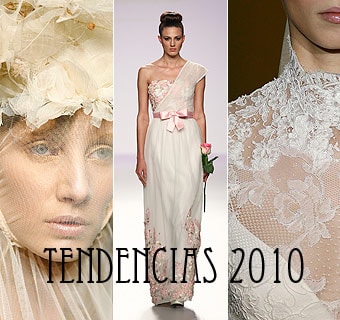 ESPECIAL TENDENCIAS: Así serán los vestidos de novia en 2010