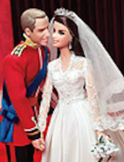 Guillermo de Inglaterra y Catherine Middleton se convierten en Ken y Barbie