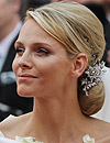 Charlene de Mónaco, la princesa con el peinado de novia más bonito