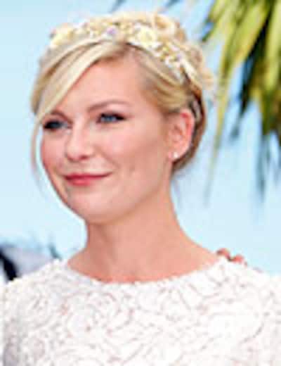El 'look' más angelical de Kirsten Dunst en Cannes