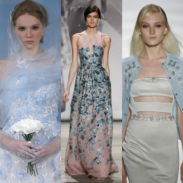 'Something blue' para novias de porcelana