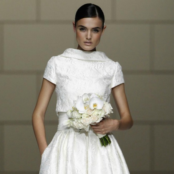 Los tejidos más prácticos para tu vestido de novia