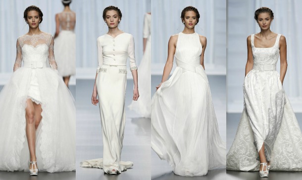 De la novia 'Artemisa' a la 'camisa + falda': Rosa Clará estrena la Barcelona Bridal Week