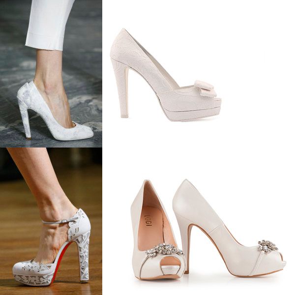 ocho tendencias en zapatos de novia que no hay que perder de vista