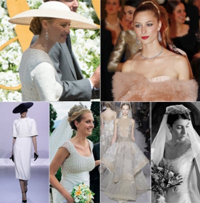 Doce propuestas (y mucha inspiración) para el vestido de novia de Beatrice Borromeo