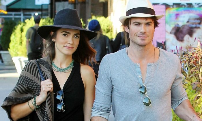 Ian Somerhalder y Nikki Reed: Nuevo mes de casados, nuevo motivo para celebrarlo