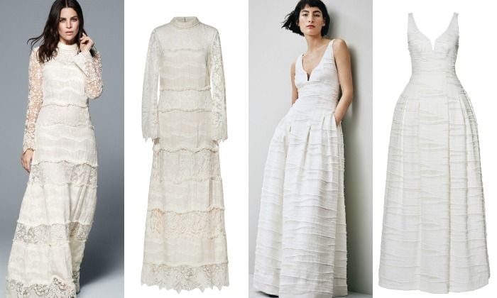tres nuevos vestidos de novia 'low-cost'