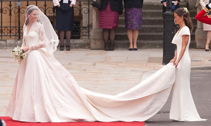 ¿Qué sucede con el vestido de novia de la Duquesa de Cambridge?