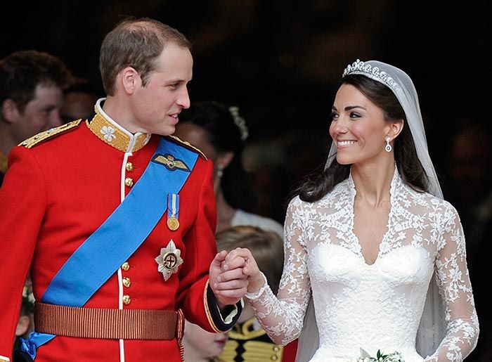 qué sucede con el vestido de novia de la duquesa de cambridge?