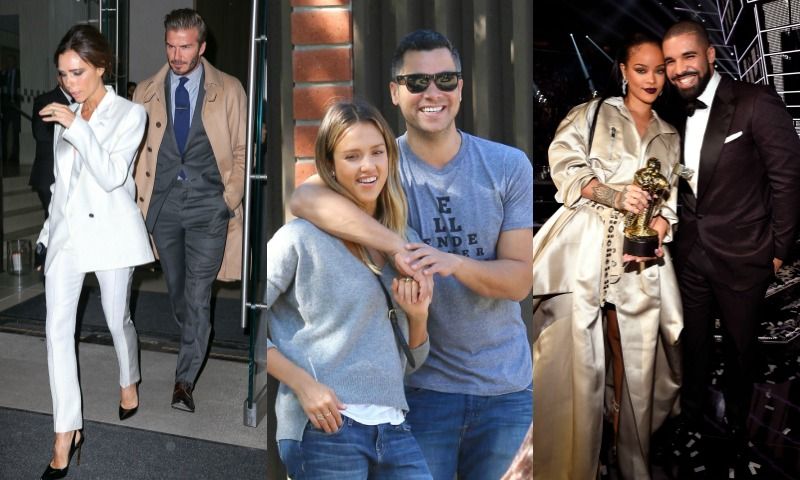Siete parejas 'celeb' que se enamoraron a primera vista