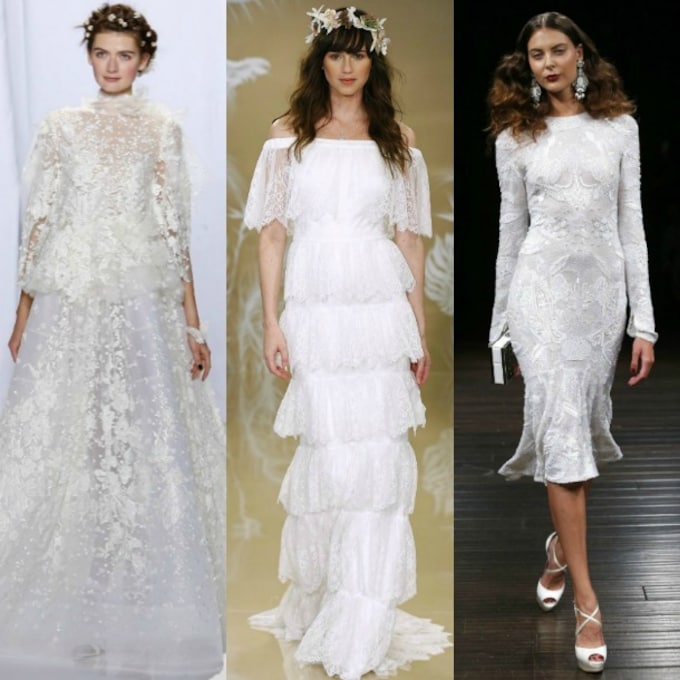 Los vestidos de novia más bonitos de la New York Bridal Week