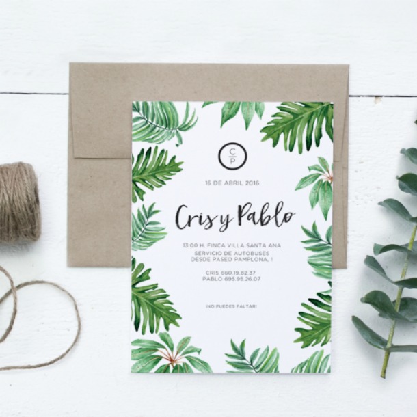 Las 7 tendencias en invitaciones que piden las novias 'millennial'