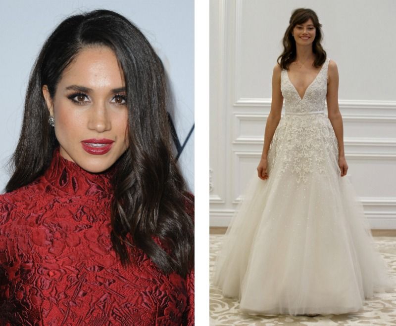 Diez vestidos de novia como el de Meghan Markle Foto 8