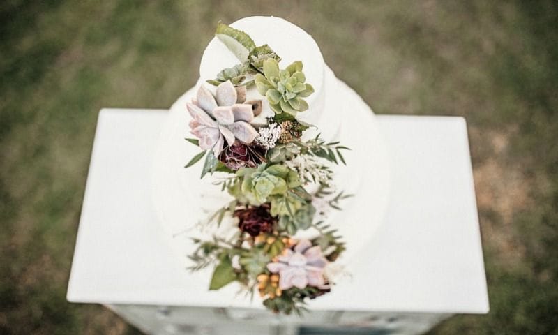 18 pasteles de boda súper románticos para las nuevas novias