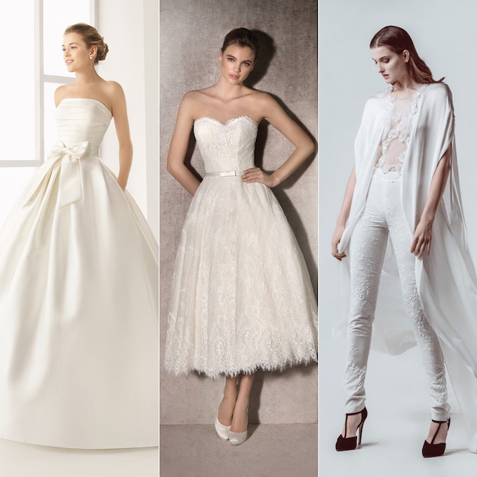 Vestidos de novia: Cuatro estilos para cuatro mujeres diferentes