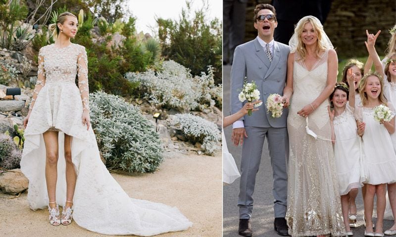 especial bodas: 5 novias icónicas y 5 vestidos únicos en los que