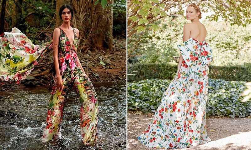 flores, el estampado estrella para las invitadas de 2017… ¡y 2018