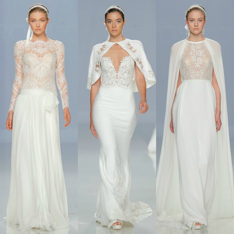 El 'New Look' de Rosa Clará inspira a las 'celebrity brides' del mes de mayo en la BBFW