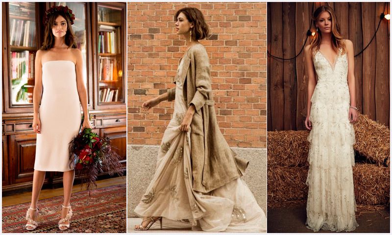 vestidos de novia: intrépidas y desenfadadas, 10 diseños para novias