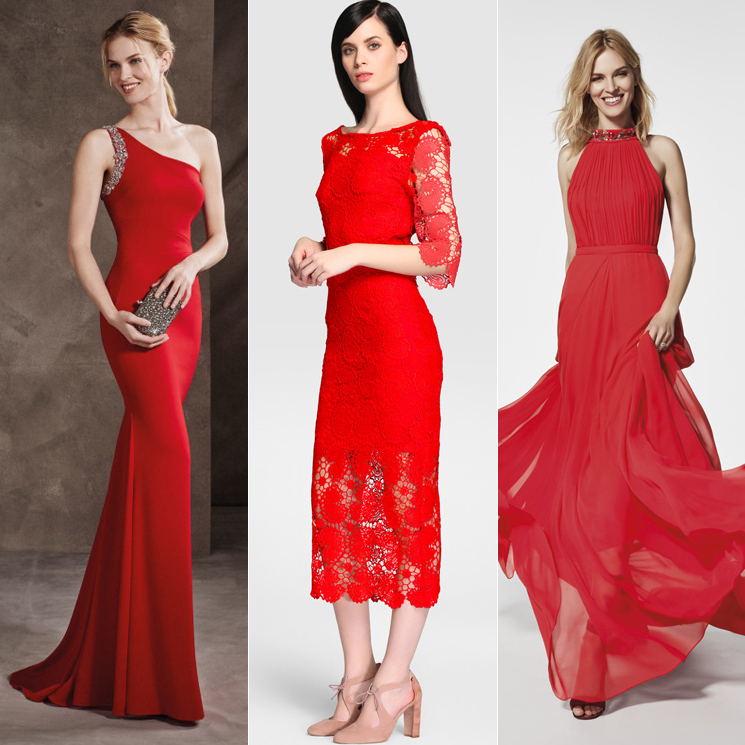 Vestidos de fiesta: ¿Te atreves con el rojo?