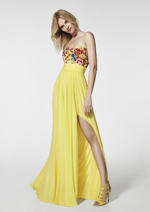 Resultado de imagen para VESTIDOS AMARILLOS