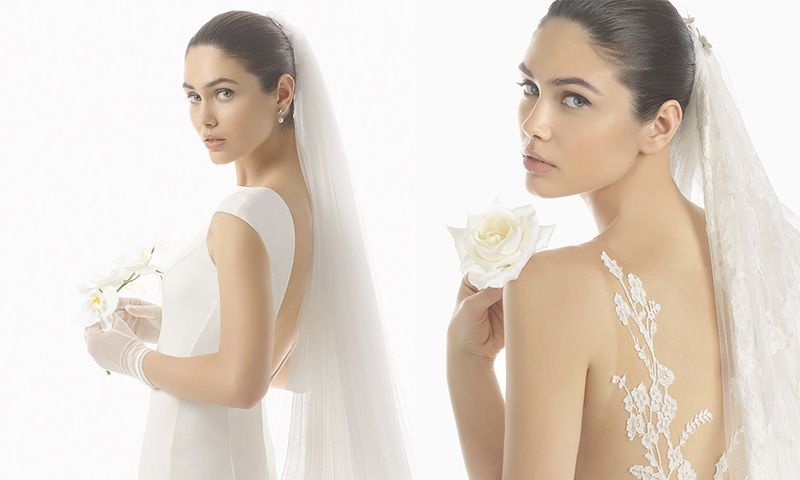 rosa clará: velos para una novia deslumbrante - foto