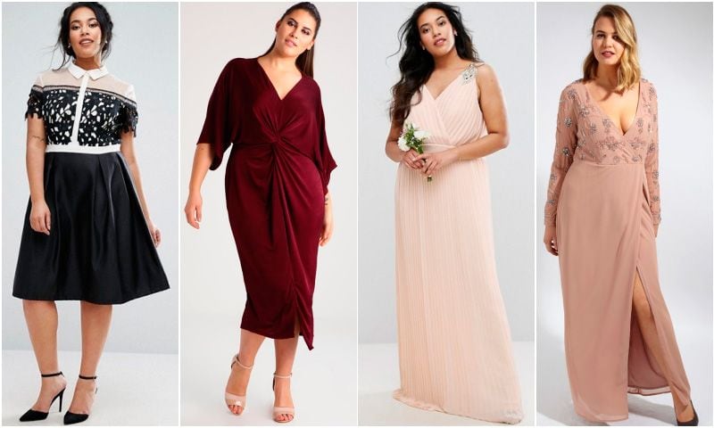 vestidos de invitada talla grande