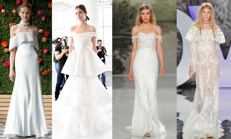 Vestidos Off The Shoulder Novias Bajo Una Nueva Perspectiva Foto 1